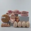 Conjunto de Esponjas de Maquiagem Transfronteiriço 20 Peças 33 Peças 40 Peças Grande Conjunto de Ferramentas de Beleza Esponja de Maquiagem para Lavar o Rosto