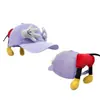Gorra de Béisbol de Verano con Parasol de Dibujos Animados Lindos para Niñas, con Diseño de Palma y Trasero, Adecuada para Estudiantes de Primaria