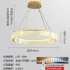 Lámpara de araña de cristal de lujo para comedor, lámpara de alta gama para sala de té, 6 lámparas nuevas de diseño para mesa de comedor y mesa de bar, hierro