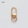 Accesorios para Joyería DIY Aleación de Zinc Electrochapada Hebilla de Puerta Herramienta para Equipaje Hebilla de Resorte Anillo para Llavero Accesorios para Llavero