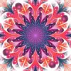 Nueva Serie de Flores Mandala DIY Pintura de Diamantes 5D Llena de Diamantes Punto de Cruz Pintura Decorativa Pintura para Colgar Fabricante Venta al por Mayor