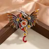 Broche de Dragón Volador Mecánico Steampunk Esmalte Multicolor Engranaje Pin Ropa Retro Oscura Bolsas Accesorios Mayoreo