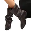 Colección Otoño 2026: Botas de Moda Casuales y Cómodas para Mujer Tallas Grandes, Estilo Europeo y Americano, Talla Única