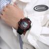 Relojes de moda de venta libre estudiantes varones versión coreana de deportes simples adolescentes estudiantes de secundaria reloj despertador luminoso reloj electrónico