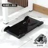 Soporte móvil para chasis de host de computadora de escritorio, base, bandeja, estante de almacenamiento para aumentar la altura, oficina en casa