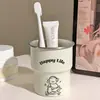 Copo para Enxaguante Bucal de Aço Inoxidável 304, Design Simples de Cachorro de Skate, Copo para Escovar os Dentes em Casa, Copo de Dente para Dormitório, Copo de Dente Infantil Resistente a Quebras
