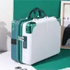 Bolsa Pequena Caixa de Maquiagem para Bagagem de Mão 14 polegadas Caixa Fofa com Senha Leve Mini Caixa de Armazenamento Feminina Personalizada Atacado