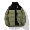 Chaqueta de Algodón de Marca de Moda 2024 Invierno Nuevo Estilo Cárdigan Cuello Alto Cálido Cortavientos Corte Holgado Chaqueta Acolchada Atuendo de Pareja Versátil Abrigo de Algodón