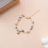 Popular Joyería Transfronteriza Pulsera Bohemia de Concha y Turquesa Collar con Colgante de Estrella de Mar y Concha