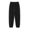 Pantalones Simples de Otoño/Invierno de Han Shu con Forro Polar Engrosados Casuales para Pareja Deportivos Holgados Adelgazantes para Piernas H8018