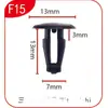 Botão de Pressão Adequado para Tira de Vedação de Porta de Carro Mitsubishi Rebite Decorativo Fixo Botão de Pressão para Carpete F15