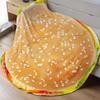 Cobertor redondo de comida de torta grande HD Cobertor impresso digitalmente Flanela Frisbee indiano Panqueca Cobertor de escritório Cobertor