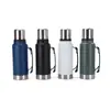 Taza Termo Termo Botella de Acero Inoxidable 304 de Gran Capacidad con Asa para Viajes al Aire Libre Deportes Montañismo Ciclismo