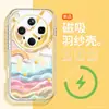 Woai Ni É Adequado para Capa de Celular Oppofindx8Ultra Silicone Elegante Cobertura Total Anti-Queda X8Pro Moda Ar