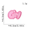 Parches Adhesivos al por Mayor en Stock, Serie Rosa Parches de Bordado DIY para Bebidas, Zapatos, Ropa, Bolsos, Sombreros y Reparación de Agujeros