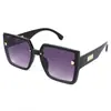 Óculos de Sol Tendência Nova Caixa Masculino e Feminino Personalidade Avançada Anti Ultravioleta Óculos de Sol da Moda Moda Verão 206 D190