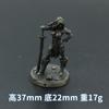 Cobre Blanco Arthur Soldado Rey Modelo Legendario Shogun Samurai Juguete Regalo Personalidad de Hombres Juego de Mesa Pieza de Ajedrez Adornos Auricular