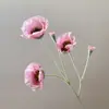 Flores de Amapola Artificiales de Alta Calidad, Amapola de Hielo, Flores Falsas, Flores de Seda al por Mayor, Amazon, Aliexpress, Pintura al Óleo, Transfronterizo
