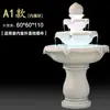 Gran Fuente Ornamental de Agua Corriente de Arenisca Estilo Europeo para Jardín de Bodas Decoración de Escultura de Elemento de Agua para Estanque de Peces de Jardín de Villa