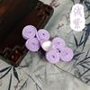 Botón botón tres-redondo chino retro decorativo ropa de mujer cheongsam accesorios étnicos botones traje Tang botones estilo nacional
