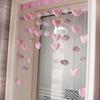 Cupido de Dibujos Animados Gato Feliz Genial Estilo Japonés Cortina de Puerta Cortina Divisoria para el Hogar Cocina Tela Popular en Internet Media Cortina Sin Perforaciones Mujer