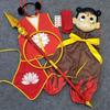 Disfraz de cosplay de Nezha para niñas, disfraz de actuación de Nezha para niños, cos, Halloween, set de Nezha pequeño, disfraz de anime