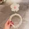 Diadema de estrella Dailu para lavarse la cara, linda diadema con orejas de conejo para niña, accesorios para el cabello de felpa dulce, horquilla al por mayor