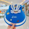 Sombrero Protector Solar para Niños Sombrero de Verano para Mujer con Parte Superior Abierta Protección UV Sombrero de Sol para Bebé Transpirable Dibujos Animados Sombrero de Sol