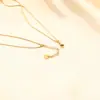 Europa y Estados Unidos collar de perlas de estrella transfronterizo diseño femenino sentido retro accesorios de collar cadena para la clavícula de alto sentido venta al por mayor