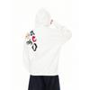 Sudadera con Capucha Fina Bordada con Insignia de Terciopelo Estilo High Street Americano para Primavera y Otoño, Corte Holgado, Mismo Diseño para Hombre y Mujer