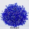 Pedras de Resina Strass Flatback Redondo Iridescente Gelatina Strass AB DIY Capa de Celular Strass Autocolante Acessórios de Joalheria Strass Coloridos para Unhas