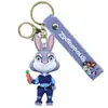 Chaveiro de Animal Maluco Atacado Fabricante Material de Resina PVC Pingente de Mochila Judy Chaveiro DIY Pequeno Presente