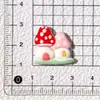 Casa de Champiñón de Cuento de Hadas de Dibujos Animados Accesorios de Resina Pegamento de Crema Funda de Teléfono Imán de Refrigerador Llavero Materiales