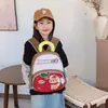 Mochila Infantil para Guardería Bolso Escolar Dibujos Animados Niños Preescolar 3-5 Años Clase Pequeña y Mediana Bonita Mochila para Niñas