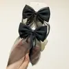 Pinza para el pelo de malla con lazo de alta gama coreana, accesorio para el pelo de niña