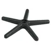 Base de pie de plástico de cinco estrellas para silla de oficina, base de pie de nylon de cinco estrellas, base de pie plana PA-A, accesorios para silla giratoria