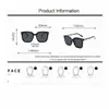 Gafas de Sol de Diseñador para Mujer 2023 Vintage Cuadradas Lentes de Marca de Lujo Gafas GafasDeSol Mujer UV400