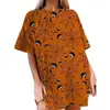 Nueva Moda 2023 Amazon Transfronterizo Camiseta Holgada para Mujer Tallas Grandes mm Gorditas Tops de Manga Corta de Longitud Media para Mujer