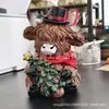 Producto nuevo transfronterizo Figura Navideña Adorno Artesanal de Resina Vaca de las Tierras Altas Navideña