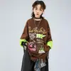 Ropa Moderna Infantil de Street Dance Hip-Hop Holgada Marca de Moda Sudadera Hiphop Conjunto Niños Atuendo de Presentación de Tambores Estilo Urbano