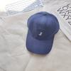 Gorra Estilo Coreano Nuevo Modelo Principios de Otoño Bordado de Dinosaurio Pequeño Gorra de Béisbol de Copa Suave para Mujeres con Circunferencia de Cabeza Grande, Gorra de Pico de Pato de Pareja de Gama Alta