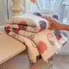 2026 Novo Lençol de Leite Espesso Peça Única Inverno Adicionado Fleece Cobertor de Fleece Coral Fleece Flanela Fleece Colcha para Dormitório Estudantil