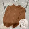 Conjunto de Yoga para Mujer Otoño Invierno Felpa de Coral Engrosada Cuello Alto Cremallera Top Ajustado Cálido Conjunto de Ropa Deportiva para Gimnasio