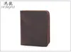 Nova Carteira Masculina Curta de Comércio Exterior Camada Superior Couro Crazy Horse Carteira de Moda Porta-Cartões Fábrica Atacado