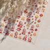 Adesivos de nail art em relevo Tomoni faça você mesmo adesivos de unha de papelaria japoneses populares adesivos de unha bênção de cobra espiritual ano da cobra adesivos de nail art