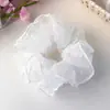 Scrunchie de Renda Fresca com Bolinhas, com Toque de Luxo, Perfeito para o Verão, Super Delicado e de Conto de Fadas, Doce Acessório de Cabelo para Meninas