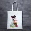 Bolsa Tote Lixin Ecológica RPET Laminada Frente e Verso, Bolsa de Compras Espessa, Personalizável com Publicidade e Impressão de Logo