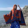 Xale boêmio, capa exótica para mulheres, adequada para viagens a Xinjiang, passeios em pastagens e sessões de fotos, capa de outer wear estilo étnico