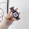 Adecuado para Apple iWatch Series 20mm 22mm Hebilla Deslizante Ajustable Correa Tejida Elástica Precio Especial No Reembolsable No Intercambiable