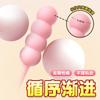 Vibrador de Espino Blanco Confitado Laile para Hombres y Mujeres, Dispositivo de Masturbación Vaginal y Anal de Doble Uso, Palo Av Masajeador, Juguete para Adultos, Juguete Sexual